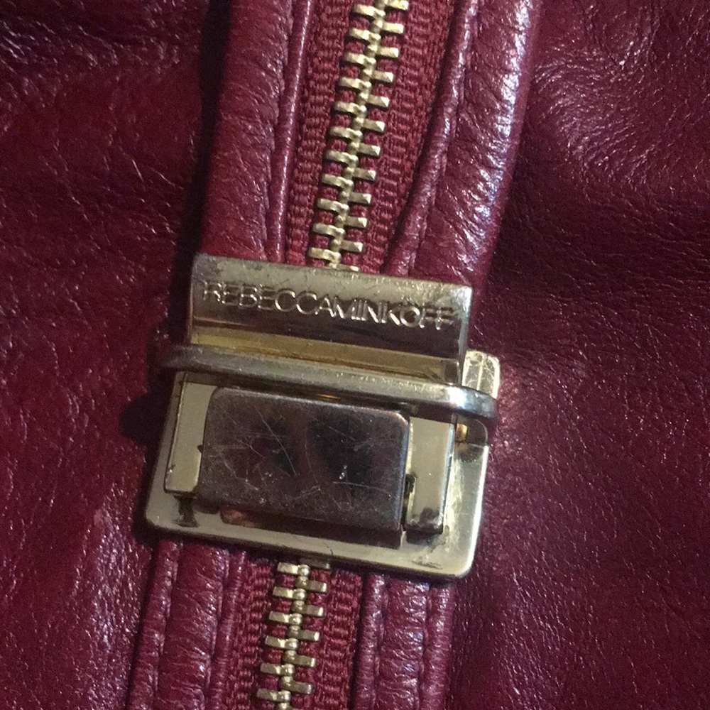 Rebecca minkoff red berry hobo - Picture 2 of 8
